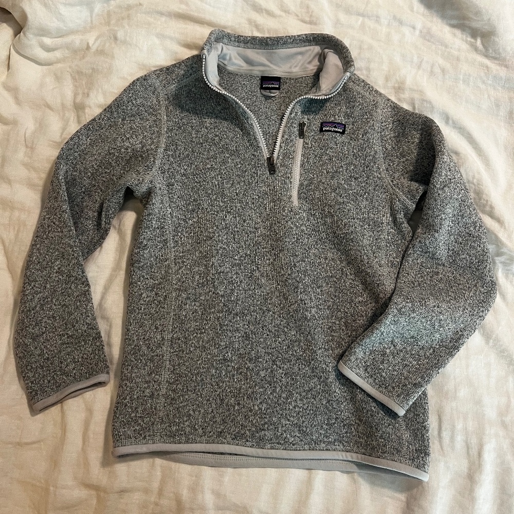 Patagonia Kids' Better Sweater® 1/4 Zip Fleece